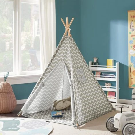 SoBuy Children's TeepeeTent Play House Indoor Outdoor Floor Mat, OSS03 - Image 2