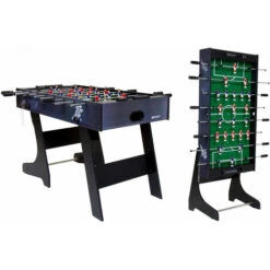 Charles Bentley Premium 4ft Football Table Folding Games Table Foosball Sports