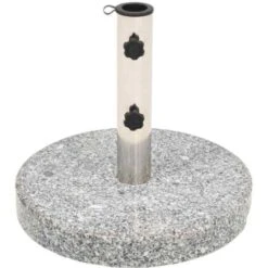 Parasol Base Granite Round 20 Kg VidaXL