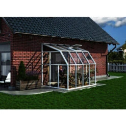 Palram - Canopia Sun Room 2 X 2.5 Lean To Conservatory / Veranda / Sunroom
