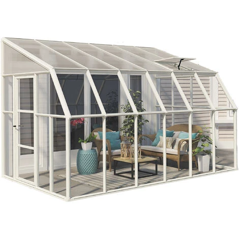 Palram - Canopia Sun Room 2.5 X 3.5 Lean To Conservatory / Veranda / Sunroom - Image 2