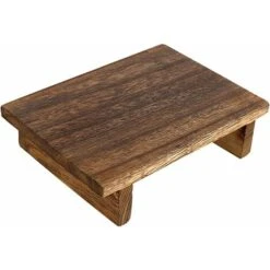 Wooden Step Stool, Toddler Step Stool For Kids, Bathroom Potty Stool