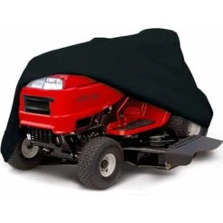 Lawn Mower Cover - Heavy Duty & Waterproof Fits Decks Up To 54, Large Lawn Tractor Cover, Premium Quality, UV Resistant Protection, One Size Fits All