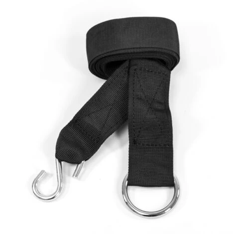 AMANKA Hammock Hanging Straps Kimba Incl 2 Tree Polyester Belts Resistant To UV Rays 3,2 M Long 5 Cm Wide And 2 Steel S Hooks Support Up To 250Kg - Image 2
