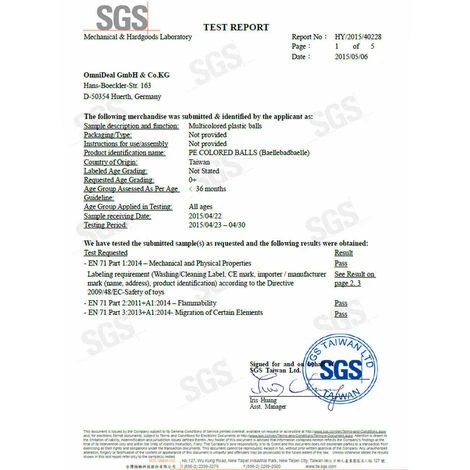 50 - 10.000 Plastic Play Balls For Children Babyballs Balls Ballbath 5 Color - Image 2