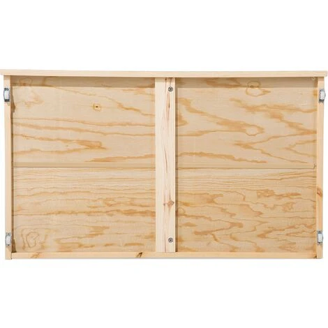 Set Of 2 Bed Storage Drawers Solid Light Wood Rumilly - Image 5