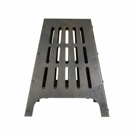 La Hacienda Anubis Fire Basket - Stylish Laser Cut Panels 48x40 Cm Bronze Effect