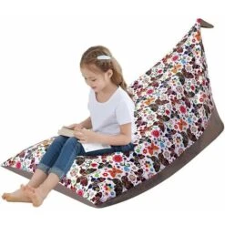 Children's Plush Bean Bag Animal Shaped Beanbag For Kids. Teens And Adults Extra Large Super Soft Velvet Cushion Cover