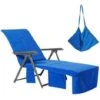 Lounger Cover Microfiber Beach Towel Pool Lounger Cover