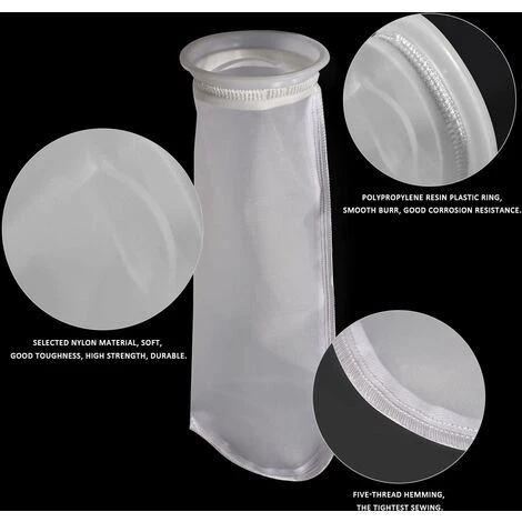 2 Pieces Of Water Tank Filter, Water Tank Filter Filter Bag, Rain Filter Accessories Can Be Washed, Suitable For Fish Tank, Water Tank. - MODOU - Image 3