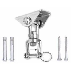 Heavy Duty Swing Hanger 360° Swivel Heavy Duty Hook For Hanging 304 Stainless Steel Swivel