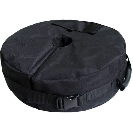 Round Removable Umbrella Base Weight Bag For Patio Beach Outdoor Cantilever Or Flagpole Handle, Heavy Duty - Easy Install (Round) - Image 3