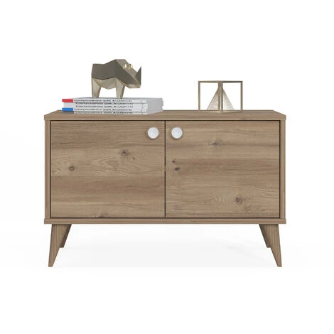 VEGA TWO DOOR CABINET - OAK - Image 3