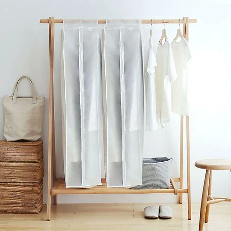 Clothes Hanging Breathable Garment Cover Garment Bag In Closet Cabinet - Image 4