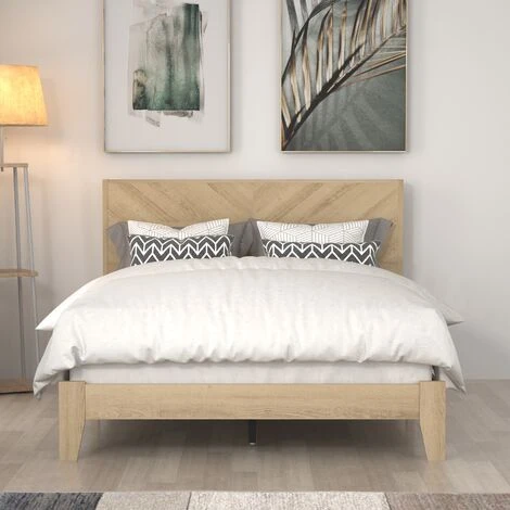 GALANO UK Fiosoa Bed - Oslo Oak