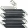 Trouser Hanger, 5 Tier Multi-Purpose Stainless Steel Hanger, Non-slip Design For Scarf, Jeans, Clothes, Pants, Towel