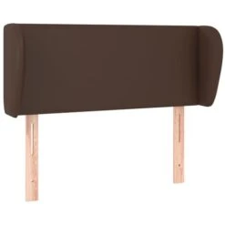 Headboard With Ears Brown 83x23x78/88 Cm Faux Leather VidaXL