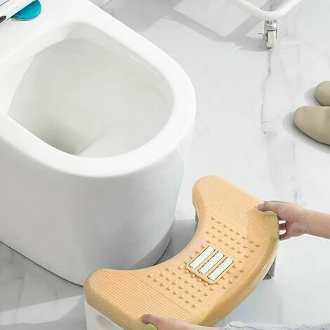 Toilet Stool - Squatting Stool For Toilet Poop For Bathroom, 350 Lb Capacity, Kids, Adults, Elderly, Pregnant, Squatting Toilet Stools For Pooping, For Proper Posing - Image 5