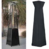 Patio Heater Cover Waterproof Protected Full Cover For Pyramid Torch Patio Heater