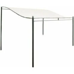 Replacement Roof Canopy For Gazebo Pavilion - 300D Waterproof Canvas Tent Awning Top Roof Sun Tent Outdoor Fabric Cover