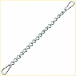 Chain With Two Carabiners, Variable Attachment For Hammock Up To 230 Kg (Chain 66 Cm)
