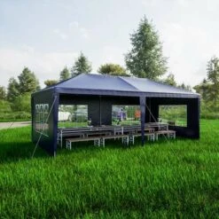BIRCHTREE Gazebo PE 3X6M PEG02 Blue