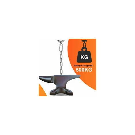 Ceiling Hook, Stainless Steel Swivel Hook, Capacity Up To 500 Kg U-hook For Hammock And Chair - Image 4