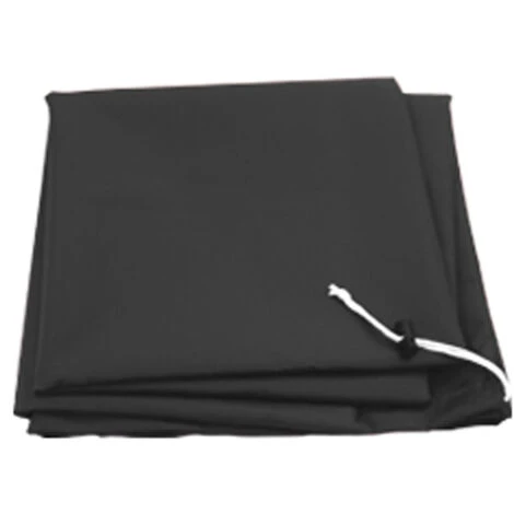 3m LED Banana Garden Parasol Sun Shade Patio Hanging Umbrella Cantilever With Base Cover Wine Red - Image 5