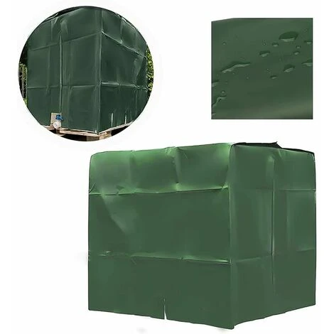 Water Tank Cover, IBC Water Tank Cover For 1000L Water Tank, Water Tank Protection Cover, Dustproof And Rainproof, Corrosion Resistant - Image 3