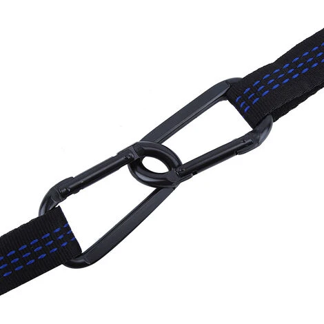 Hammocks Hanging Tree Strap Rope Belt With Metal Buckle& Storage Bag Hammock Accessories - Image 5