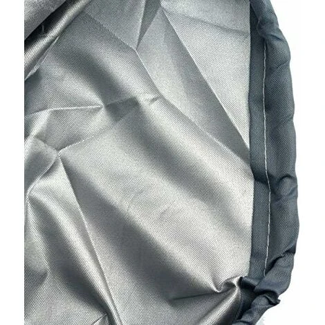 Outdoor Patio Hanging Chair Cover, Wicker Egg Swing Chair Cover, Heavy Duty Water Resistant For Outdoor Swing With Storage Bag,Black,190x115cm - Image 5